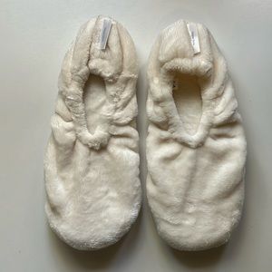 Women's Faux Fur Cozy Pull on Slipper Socks, OS